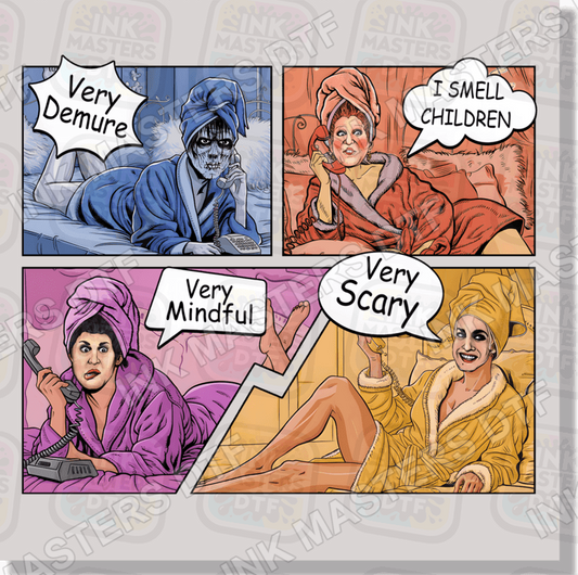 Very MIndful Witches DTF Transfer - Ink Masters DTF