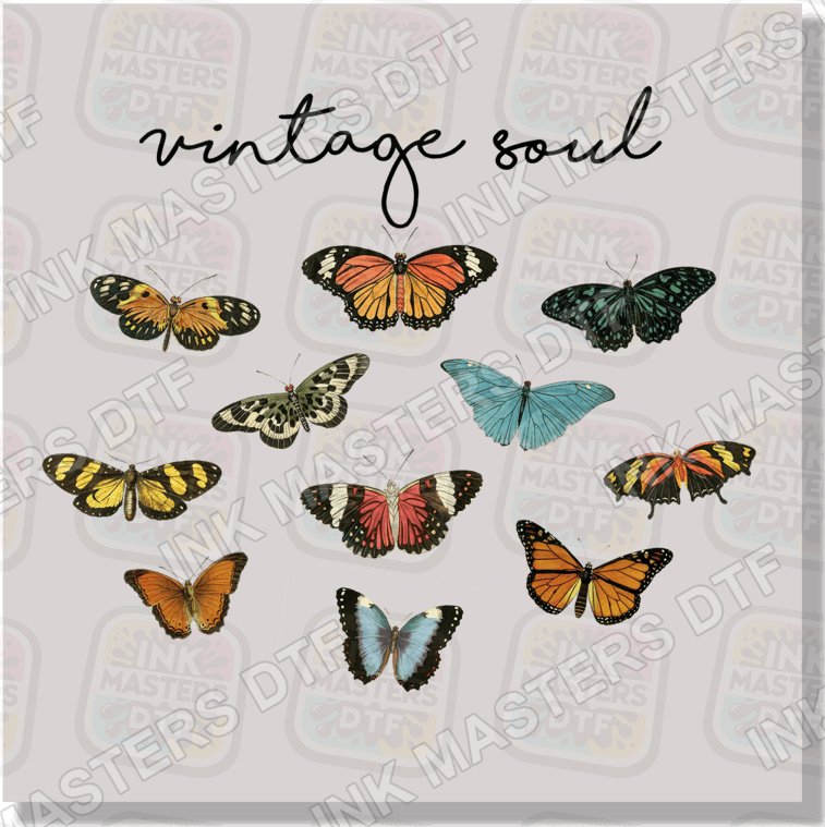 Butterflies DTF Transfer - Ink Masters DTF