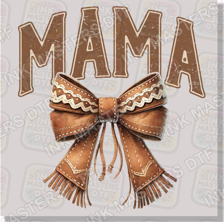 Western Mama Bow DTF Transfer - Ink Masters DTF