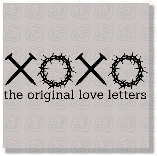 Xoxo The Original Love Letters DTF Transfer - Ink Masters DTF