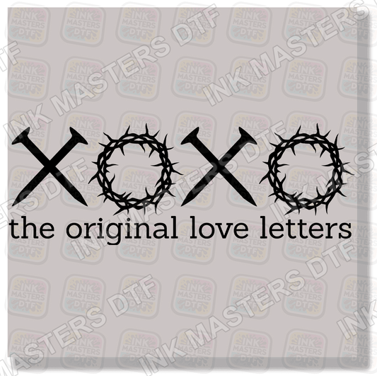 Xoxo The Original Love Letters DTF Transfer - Ink Masters DTF