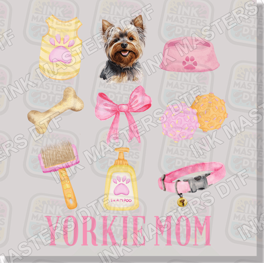 Yorkie Mom DTF Transfer - Ink Masters DTF